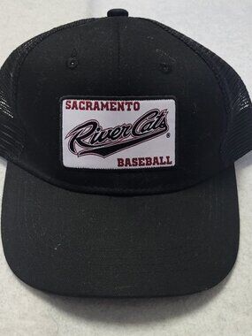 Sacramento River Cats Snapback Black Hat Giants AAA